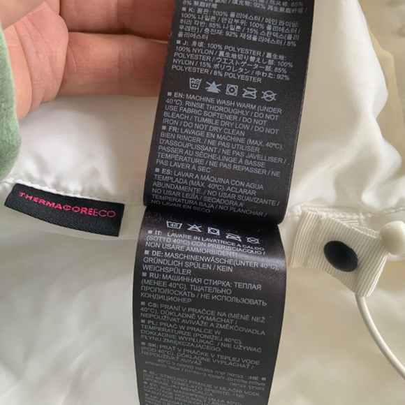 BURTON Gore-Tex pillowline anorak/off white/womens XL/non smoker - Picture 12 of 16